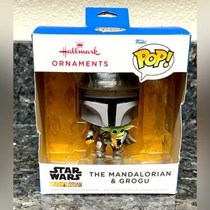 The Mandalorian With Grogu Funko POP! Ornament
